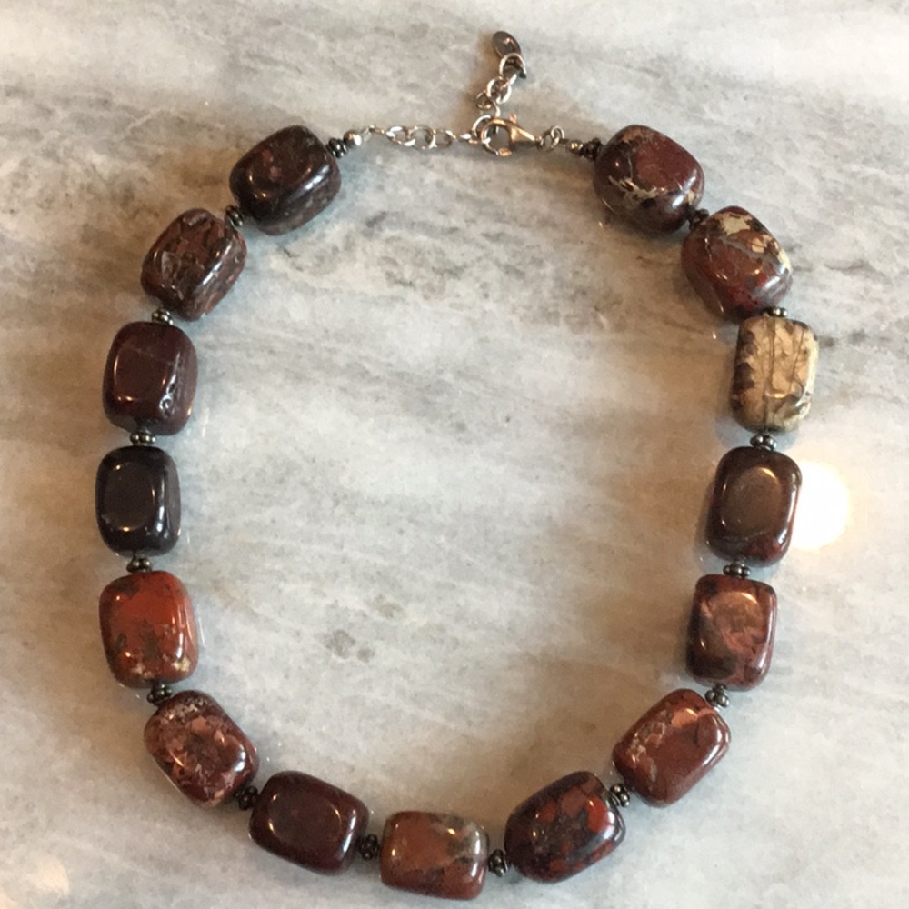 Barse Necklace. Marked 925 & Marked Barse.